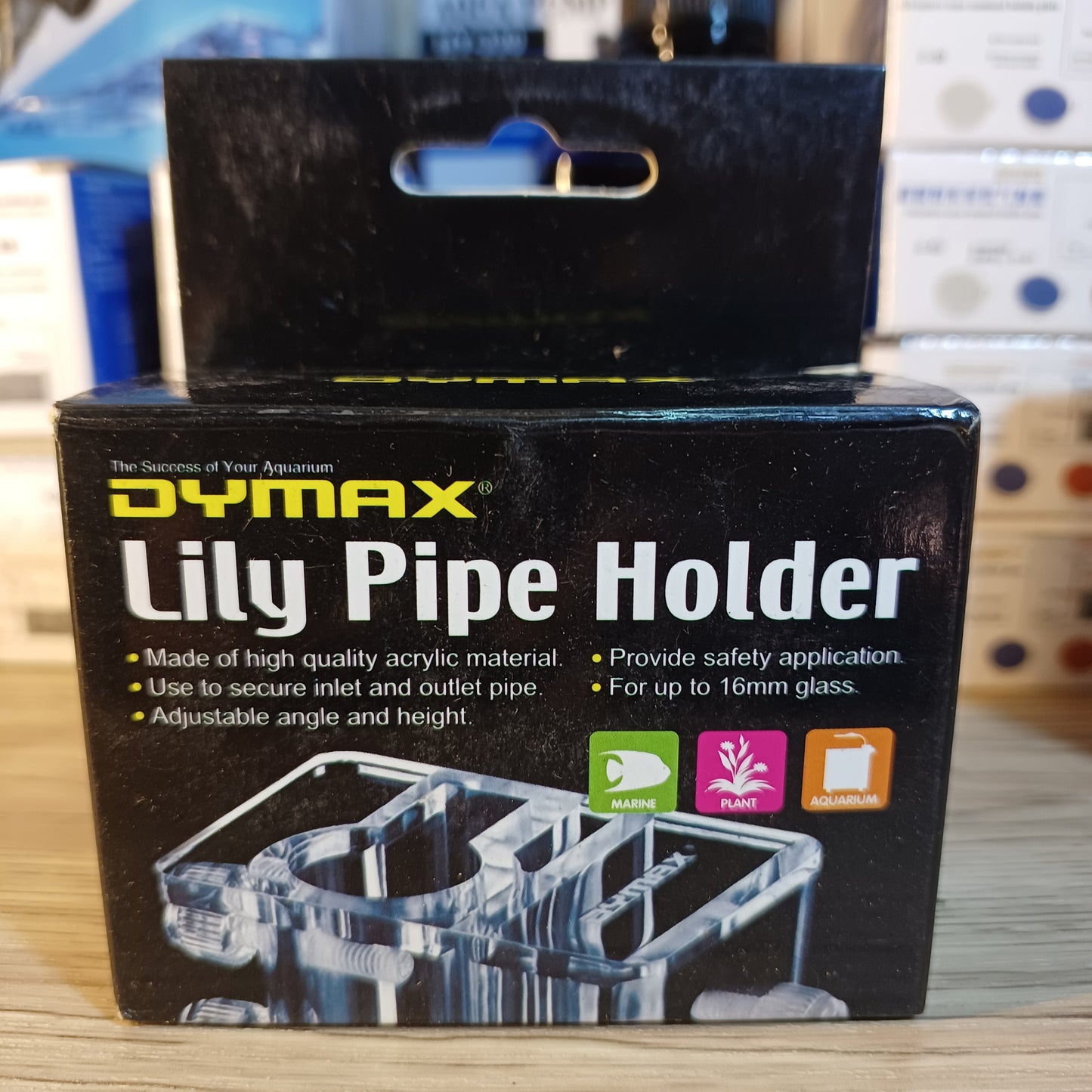 Dymax Lily Pipe Holder (2Pcs) - Secure & Stylish Aquarium Solution For Optimal Water Flow! Filters