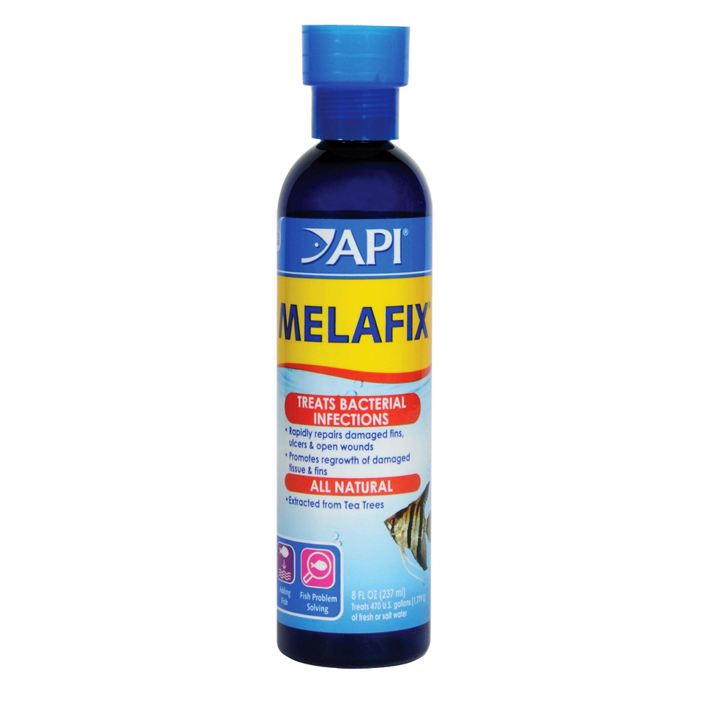 Api Melafix Antibacterial Treatment For Common Fish Infections (4Oz) 8Oz Water Additives