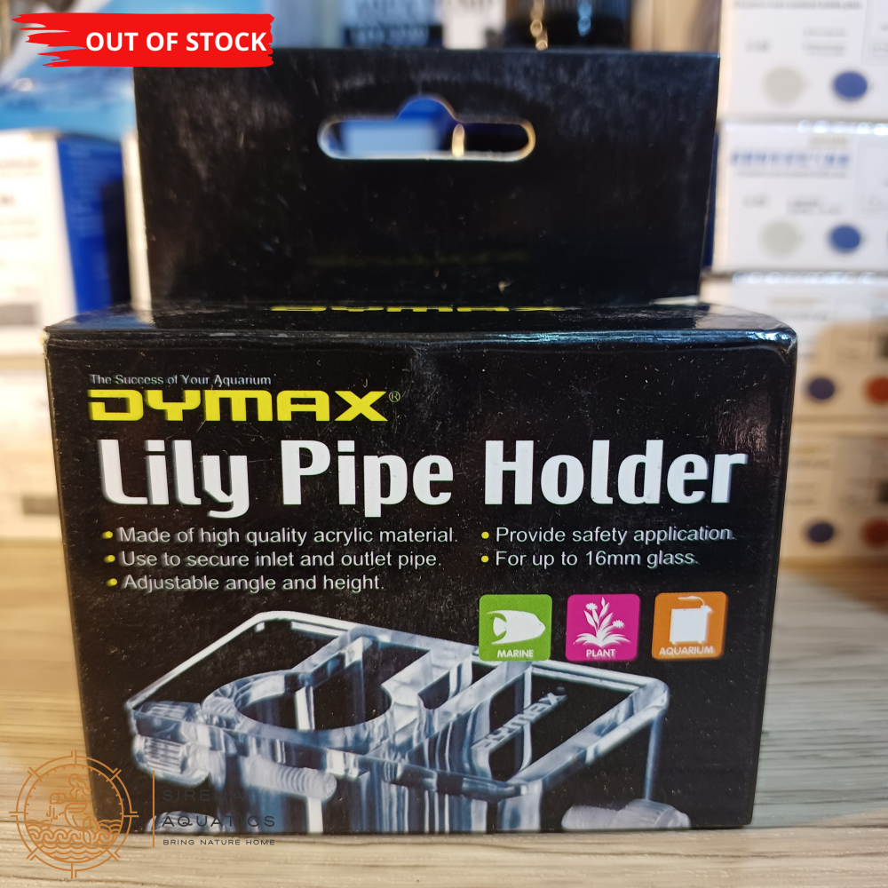 Dymax Lily Pipe Holder (2Pcs) - Secure & Stylish Aquarium Solution For Optimal Water Flow! Filters