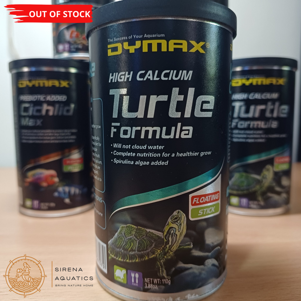Dymax Turtle Formula 110G - Balanced Nutrition For Healthy Turtles Fish Food