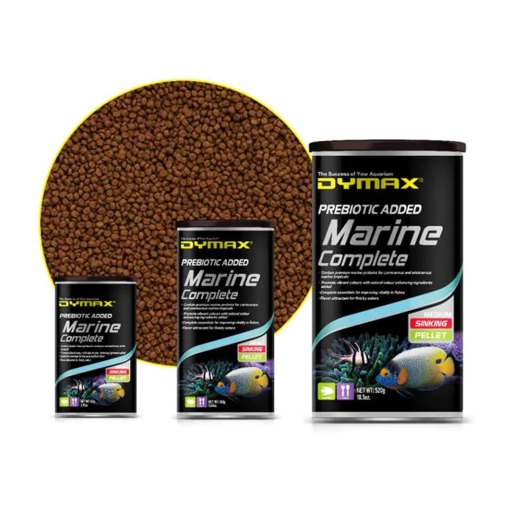 Dymax Marine Complete Pellet Fish Food (60G) - Premium Nutrition For Saltwater Fish!