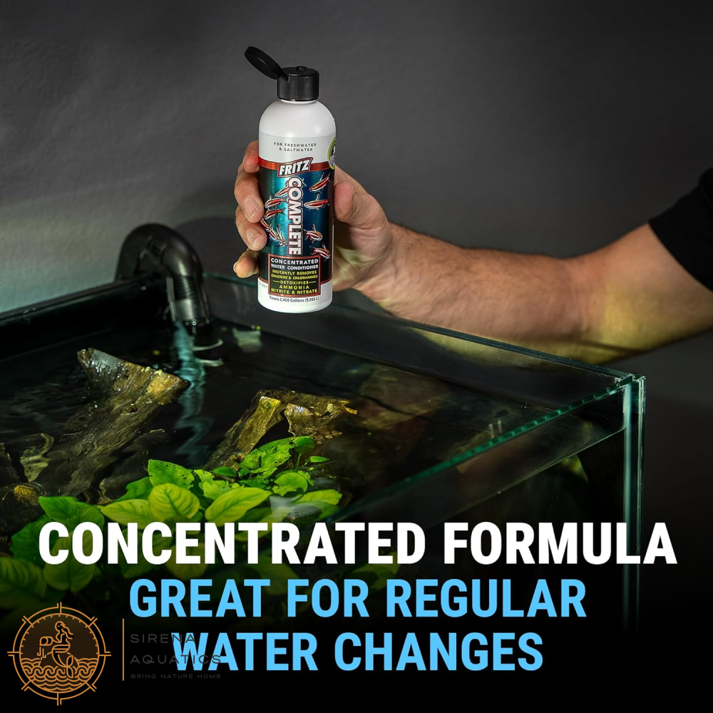 Fritz Complete Water Conditioner - Safe & Effective For Fresh Saltwater Aquariums! Additives