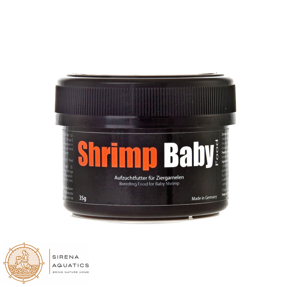 GlasGarten Shrimp Baby Food - Rearing food for ornamental shrimp fry breeding 35g