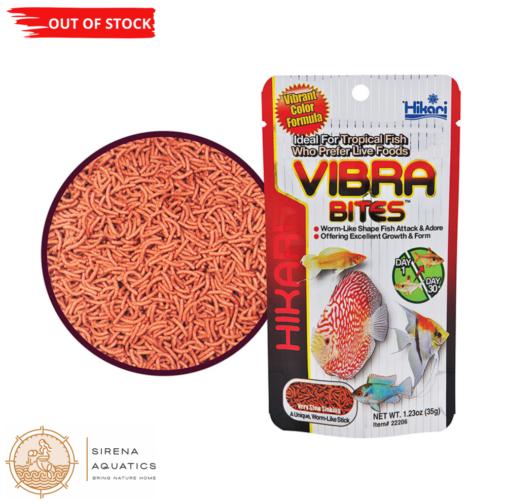 Hikari Vibra Bites Fish Nutrition For Growth And Immune System Support 35G Food