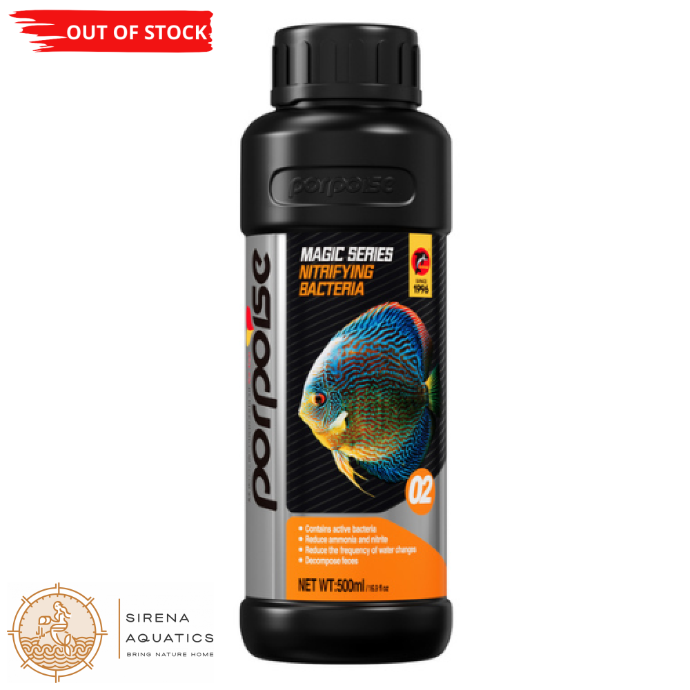 Porpoise Magic Series Water Conditioner Additives - 500Ml Nitrifying Bacteria Fish Food