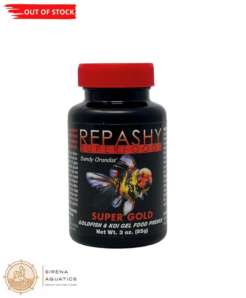 Repashy Supergold Gel Food Premix For Goldfish & Koi - Superior Nutrition Easy Prep! 85G Fish