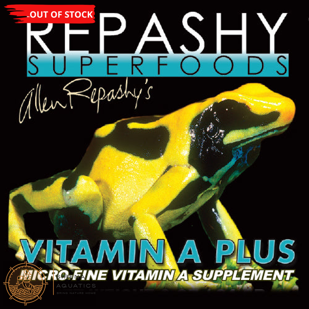 Repashy Vitamin A Plus - Essential Micro-Fine Calcium Supplement For Healthy Reptiles & Amphibians