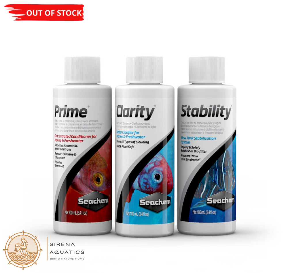 Seachem Head Start Water Conditioning 3 - Pack Additives