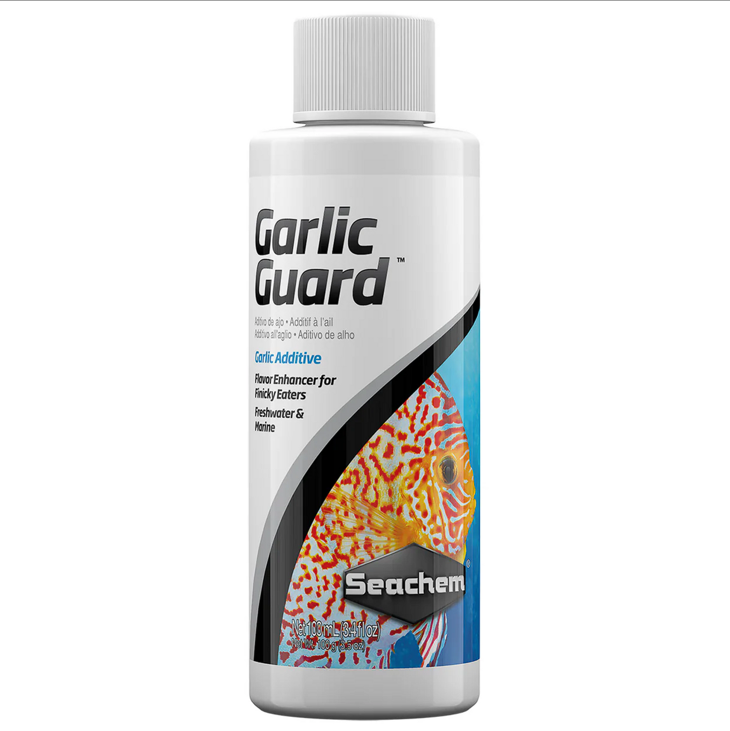 Seachem Garlic Guard (100Ml) - All-Natural Appetite Enhancer For Freshwater & Saltwater Fish! Water