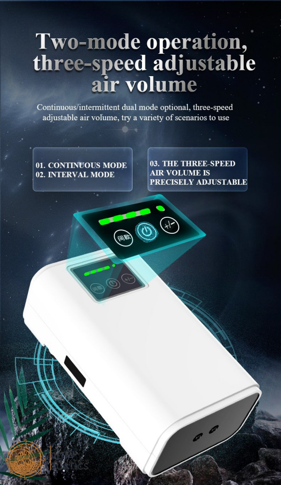 Yee Portable Rechargeable Aquarium Air Pump - Reliable Oxygen Supply For Travel or Emergencies Aquarium Pumps