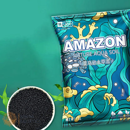 Yee Amazon Nature Aquasoil - Boost Fertility & Clarity for Thriving Planted and Aquascaped Tanks! Gravel and Substrates