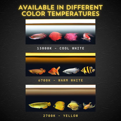 Zaohetian Arowana Tanning Led Lamp T8 With Uva/Uvb - Energy-Efficient Wide Angle & Ip67 Gentle