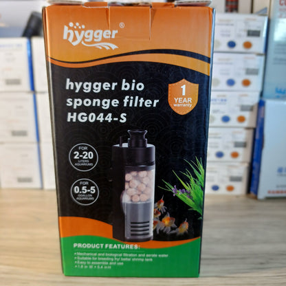 Hygger Aquarium Internal Sponge Mechanical And Biological Filter - Great For Small Fish Tanks!