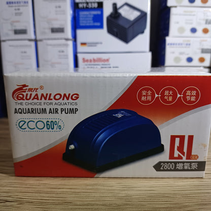 Quanlong Silent Air Pump - Energy Efficient Low Noise Long Lifespan Large Oxygen Output For All
