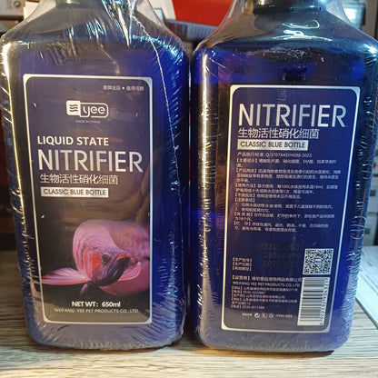 Yee Nitrifier - Bacteria Starter For Cycling Aquarium Tanks 650Ml Water Treatments