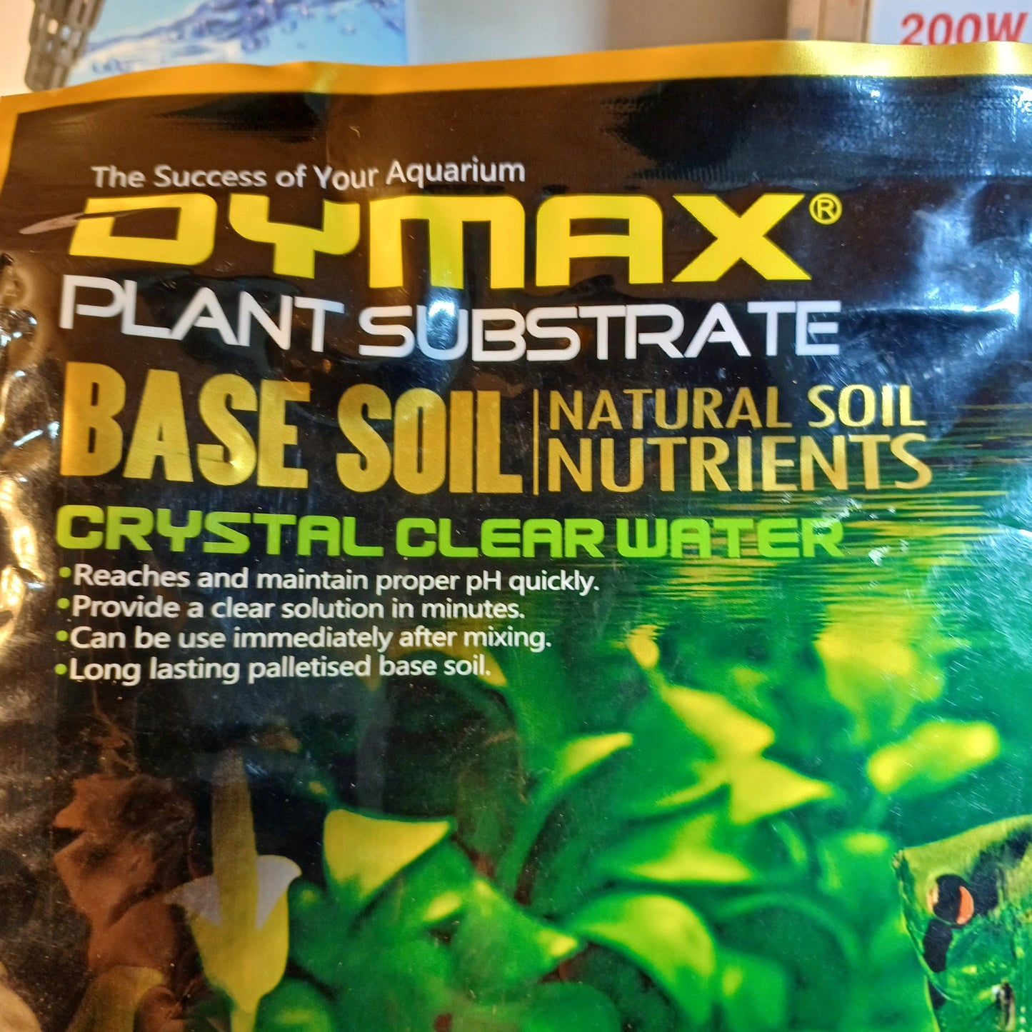 Dymax Base Soil 3L - Nutrient-Rich Substrate For Planted Tanks Aquascaping