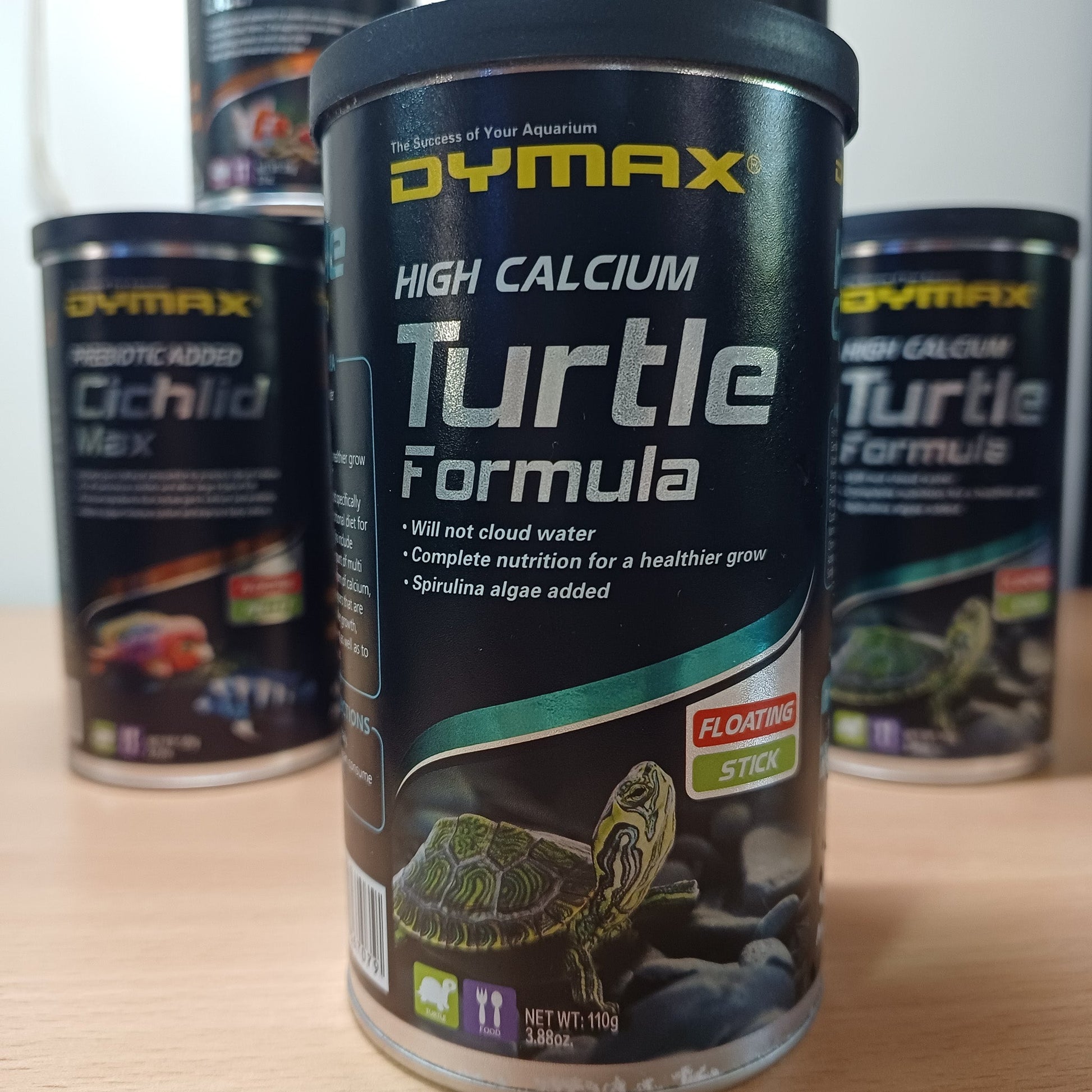 Dymax Turtle Formula 110G - Balanced Nutrition For Healthy Turtles Fish Food
