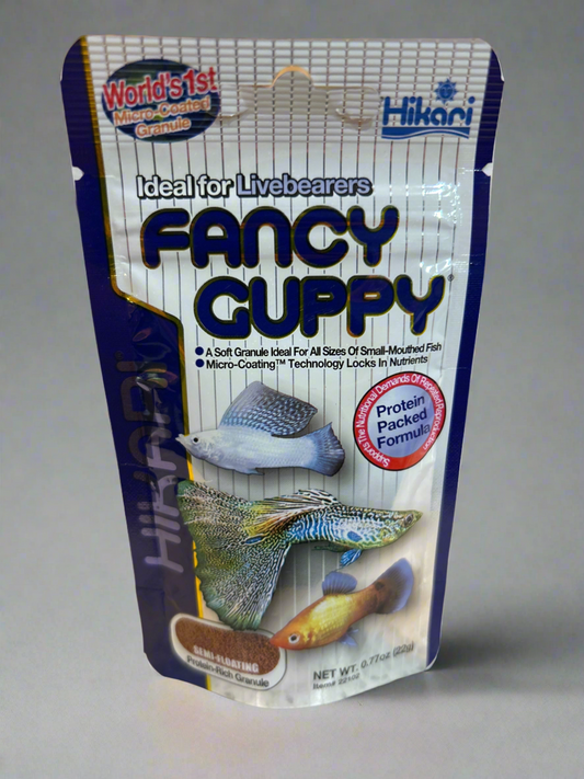 Hikari Tropical Fancy Guppy Floating - Premium Pellets For Vibrant Healthy Livebearers! Fish Food