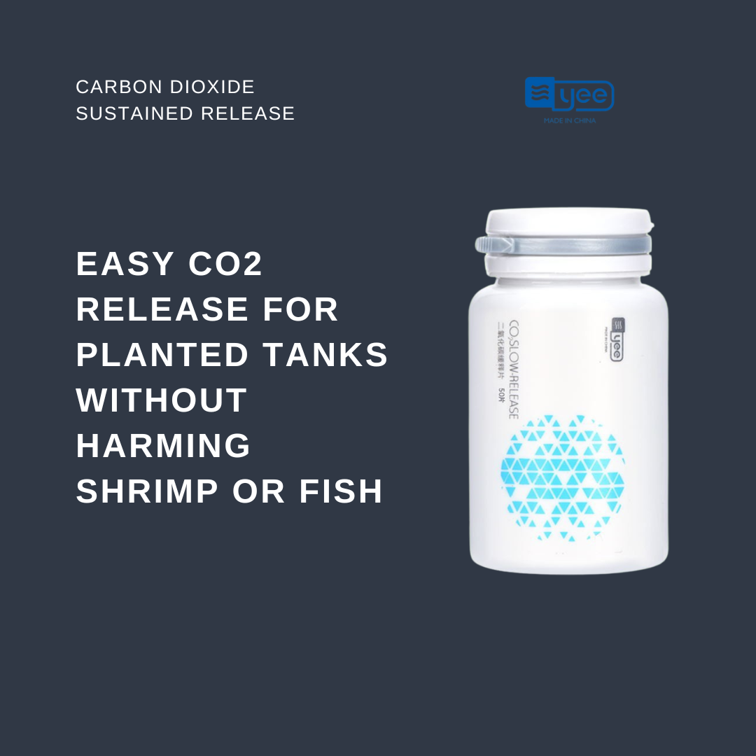 Yee Carbon Dioxide (Co2) Slow Release Tablets For Aquatic Plants In Planted Tanks (50 Tablets) Co2