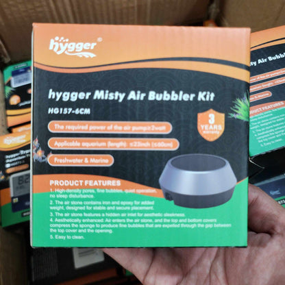 Hygger Misty Air Bubbler Kit - Elevate Your Aquarium With Quiet Operation & High Oxygenation!