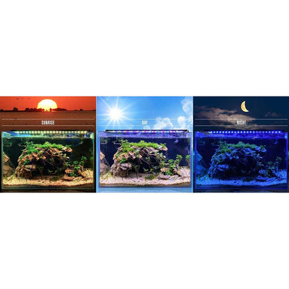 Hygger Nature LED Light HG978 Full Spectrum, Auto Timer for Planted Aquarium