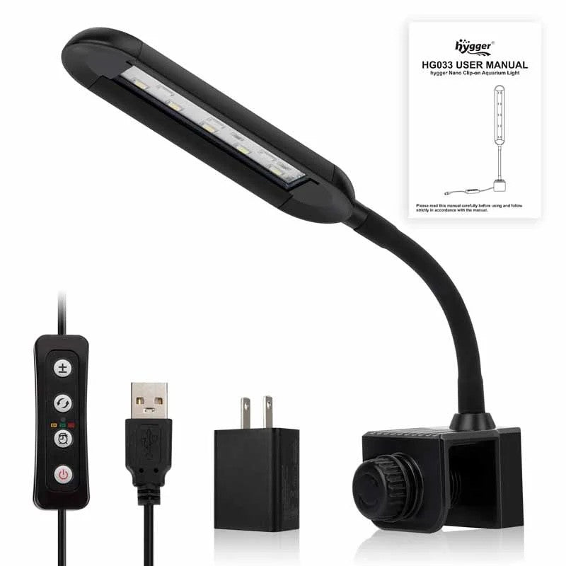 Hygger Nano Clip-on Aquarium Light