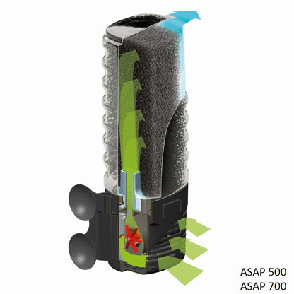 AquaEl Filter ASAP internal filter for aquarium and terrarium