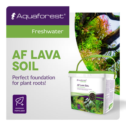 Aquaforest Lava Soil - natural substrate based on volcanic lava