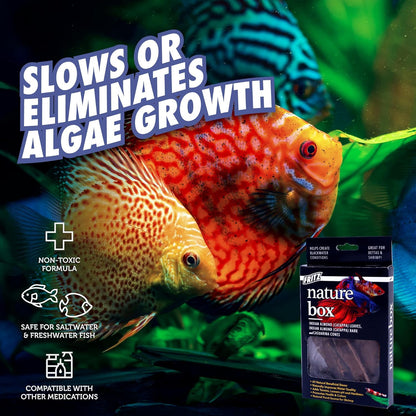 Fritz Nature Box - Natural Habitat Enhancer For Healthy Vibrant Aquarium Fish! Water Additives