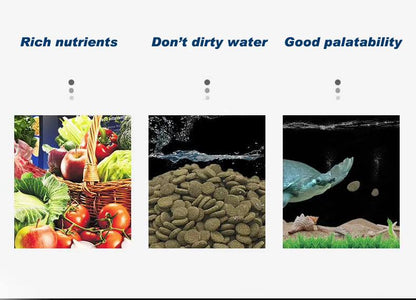 Porpoise Algae Wafers - Premium Food For Bottom Feeders Nutritious & Balanced Diet (160G) Fish