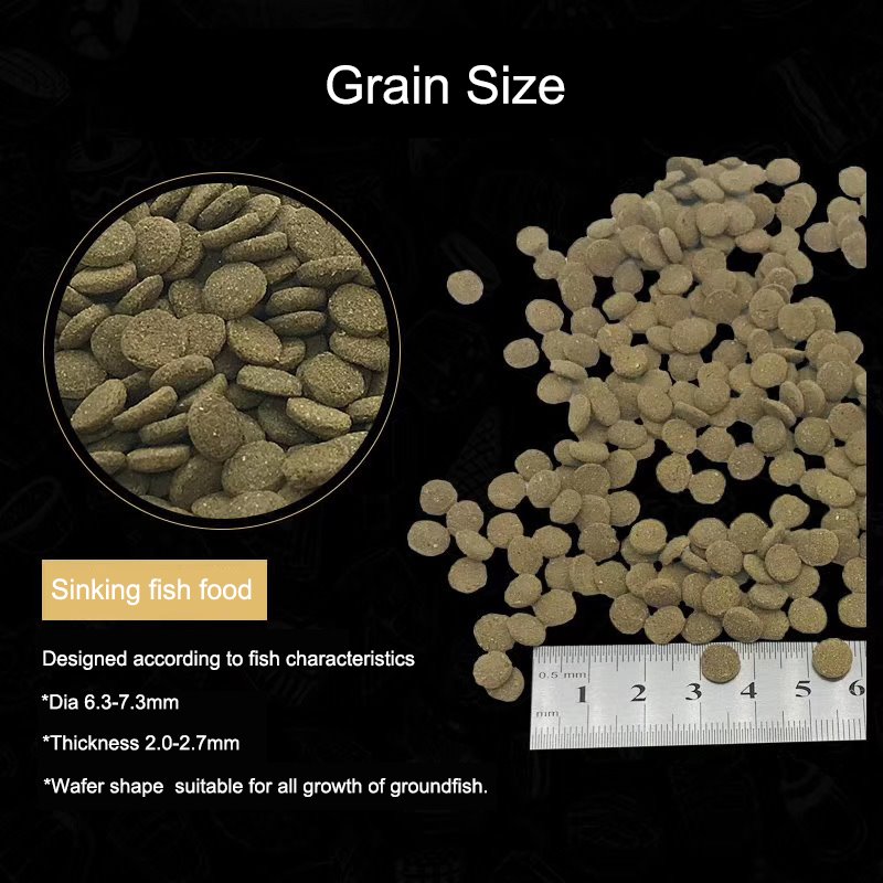Porpoise Algae Wafers - Premium Food For Bottom Feeders Nutritious & Balanced Diet (160G) Fish