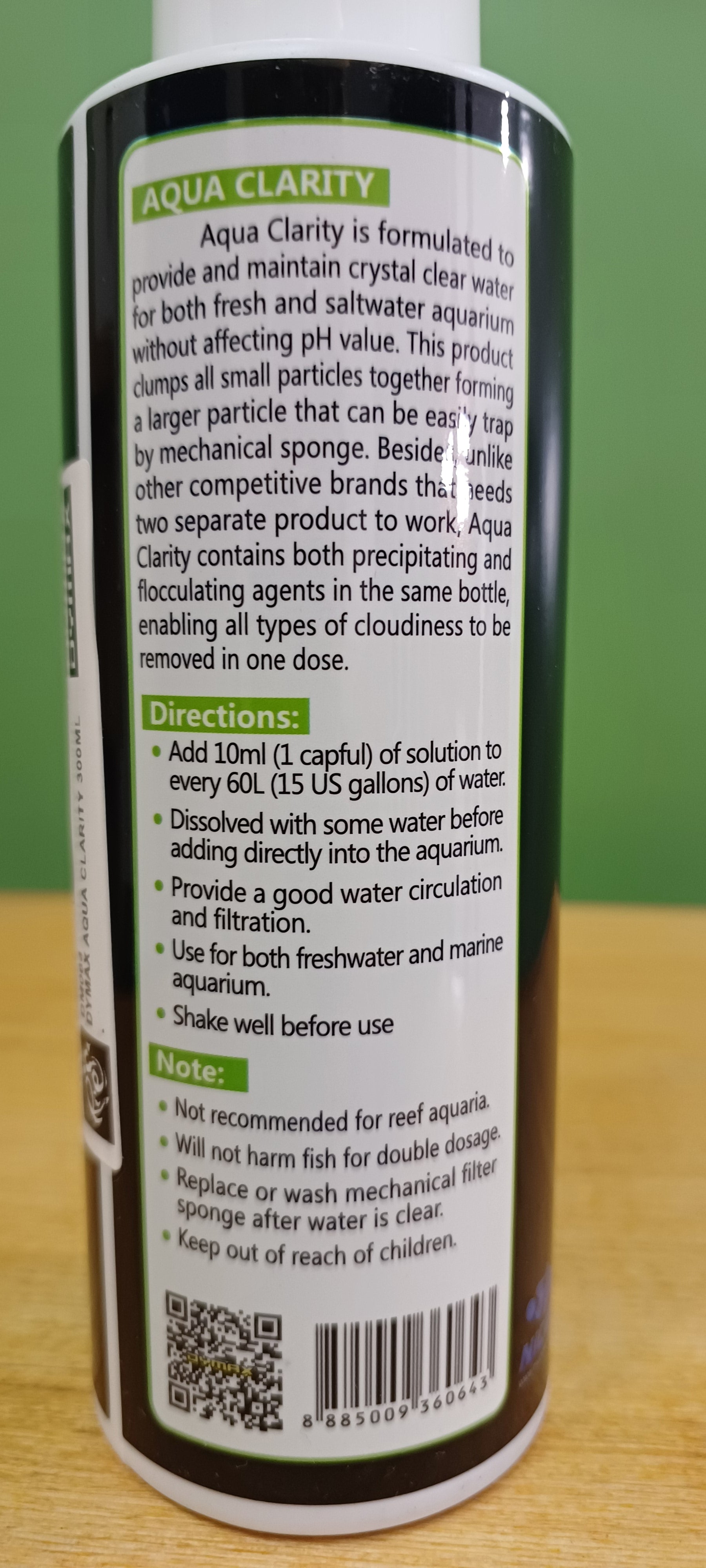 Dymax Aqua Clarity Aquarium Water Treatments