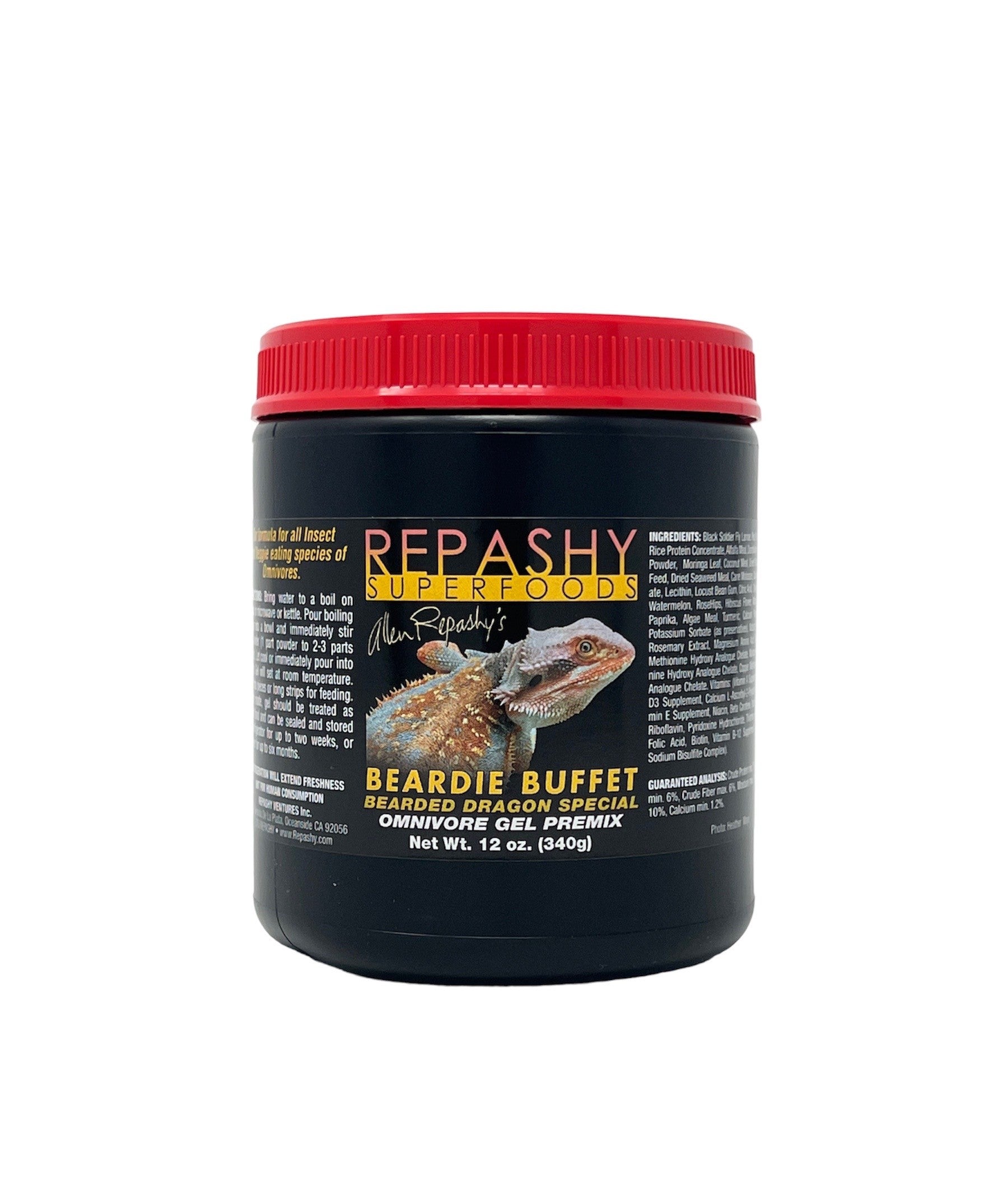 Repashy Beardie Buffet - Premium Omnivore Gel For Bearded Dragons & Reptiles | Optimal Nutrition!