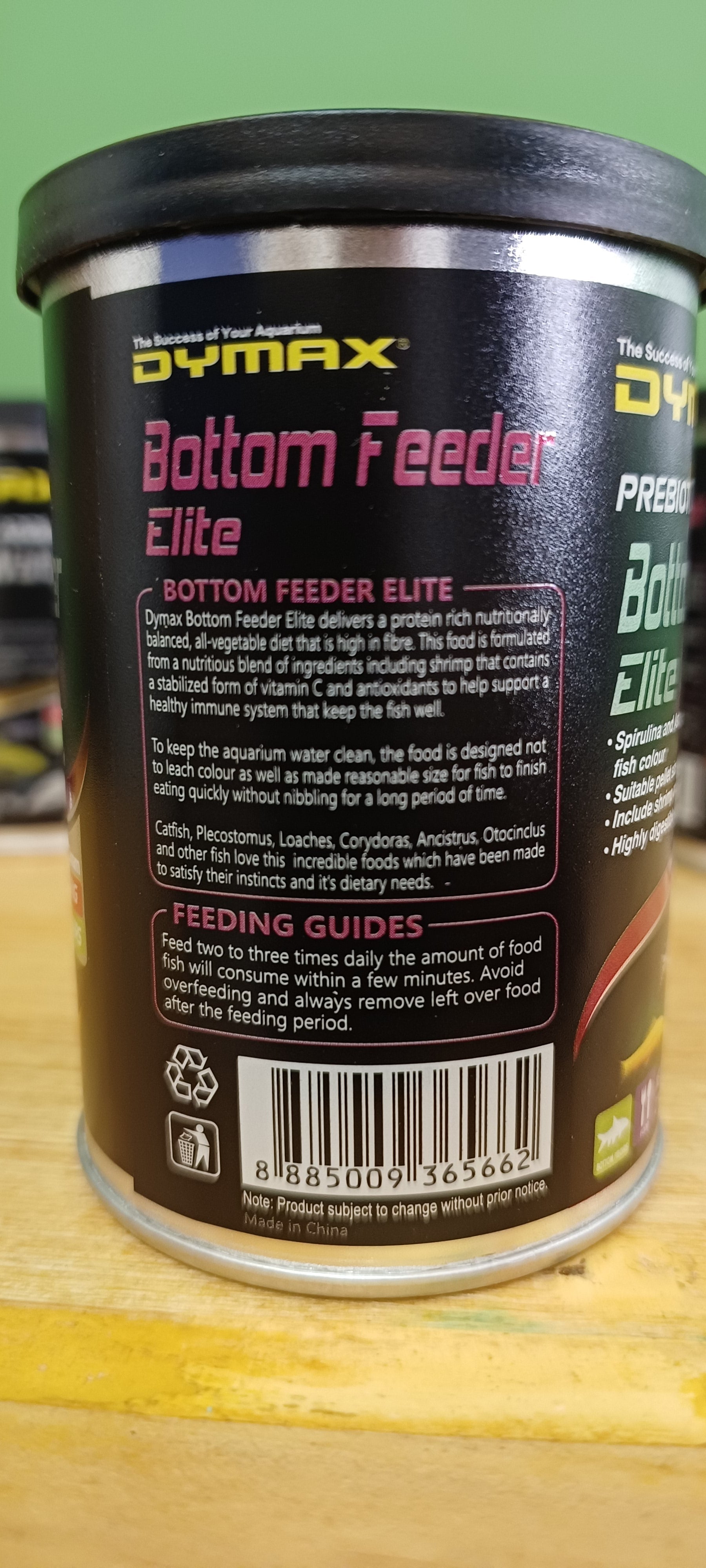 Dymax Bottom Feeder Elite Sinking Mini Wafers Fish Food