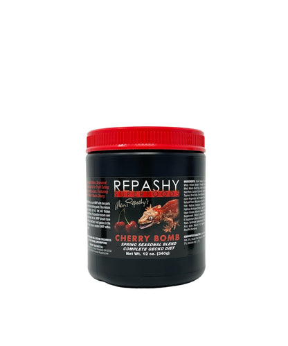 Repashy Cherry Bomb Gecko Diet - Nutrient-Rich Seasonal Blend For Healthy Happy Geckos! 340G