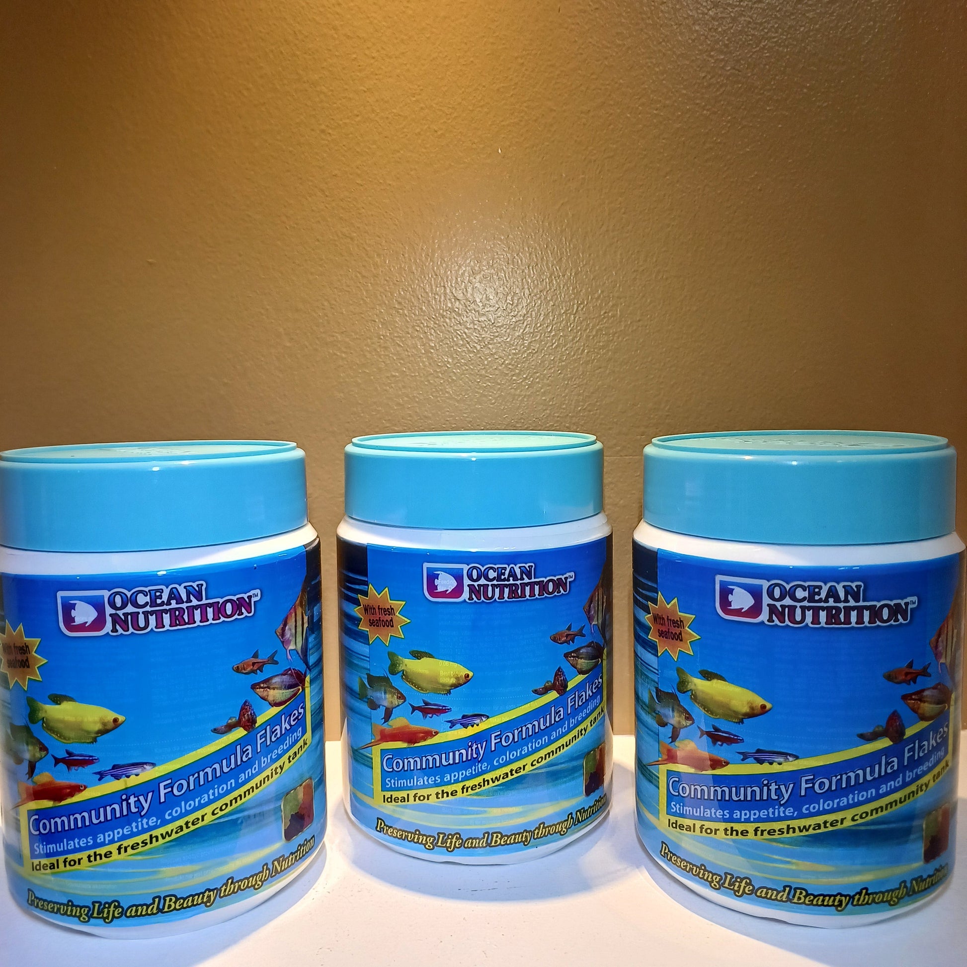 Ocean Nutrition Community Flakes Fish Food