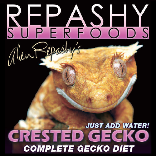 Repashy Complete Gecko Diet - Nutritious Formula For Crested Geckos & Reptiles Easy To Prepare!