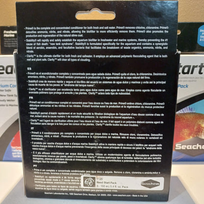 Seachem Head Start Water Conditioning 3 - Pack Additives