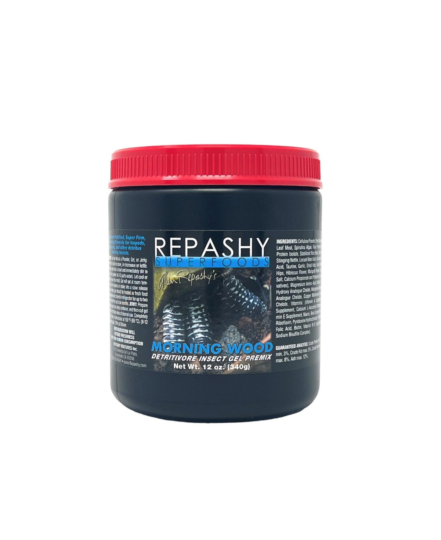Repashy Morning Wood Isopod Gel - Nutrient-Rich Food For Healthy Terrarium Insects! 340G