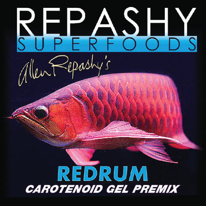 Repashy Redrum Carotenoid Gel Supplement - Boost Colors & Vitality For Fish Reptiles! Food