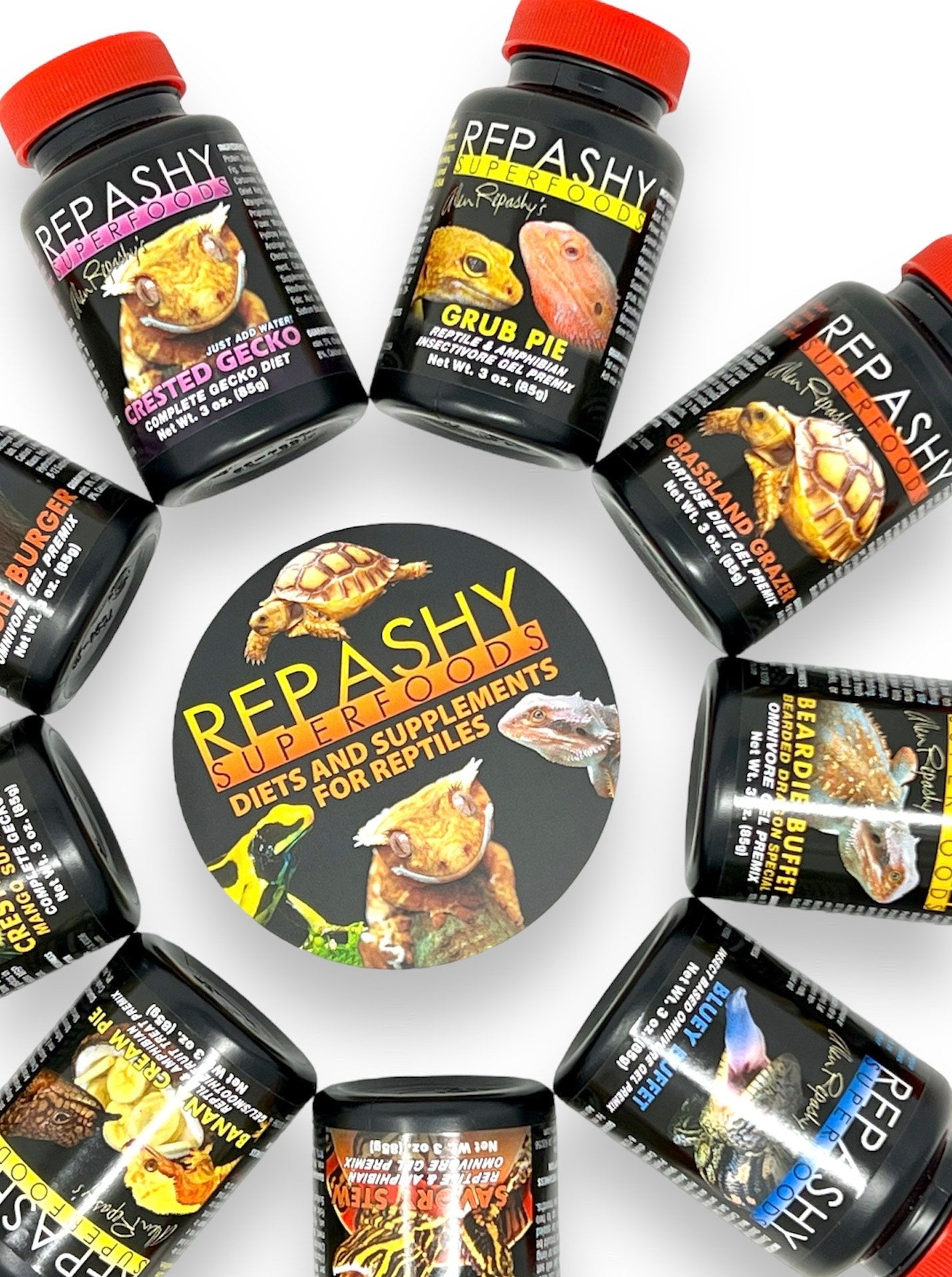 Repashy Bluey Buffet - Premium Insect-Based Gel Food For Reptiles & Amphibians Complete Nutrition!