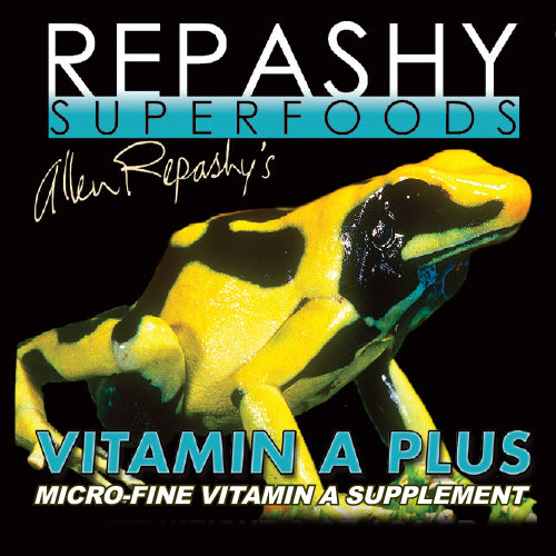 Repashy Vitamin A Plus - Essential Micro-Fine Calcium Supplement For Healthy Reptiles & Amphibians