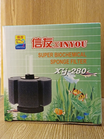 Xinyou Sponge Filters - Course And Fine Available In Multiple Sizes Xy - 280 Media