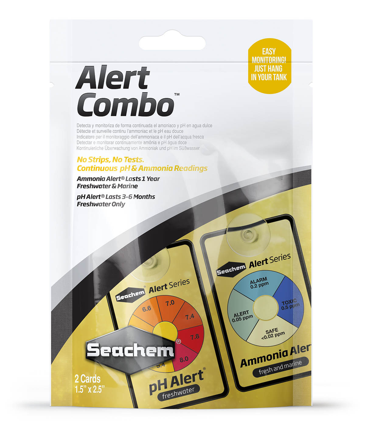 Seachem Alerts Combo 2 - Pack Aquarium Water Testing