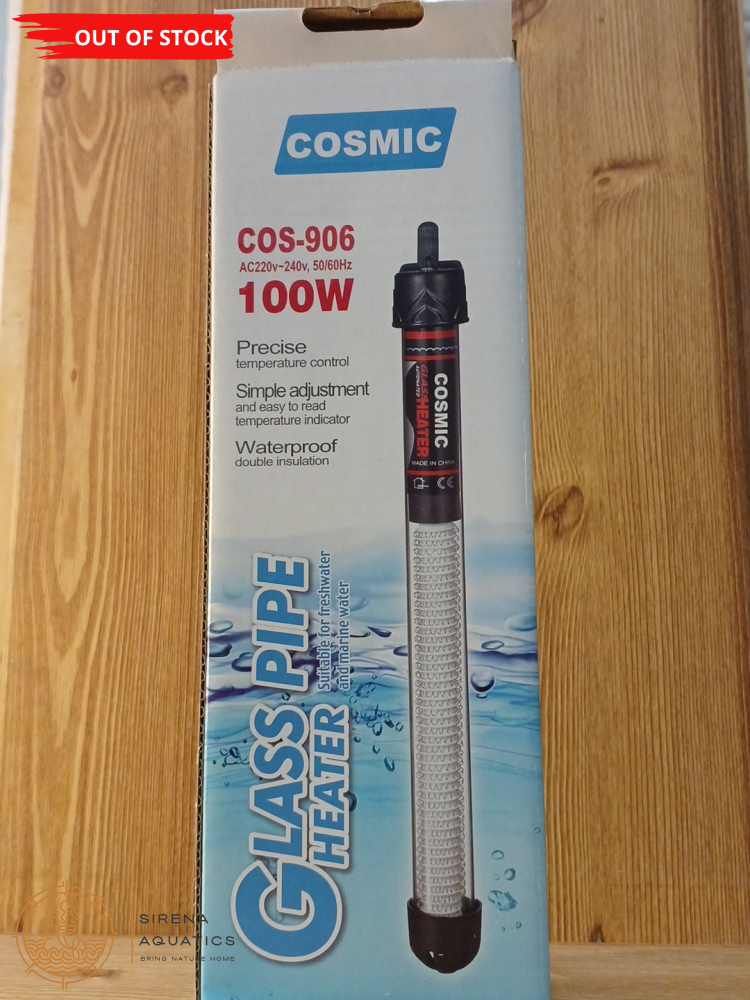 Cosmic Aquarium Heater (Glass) 100W Heaters And Thermometers