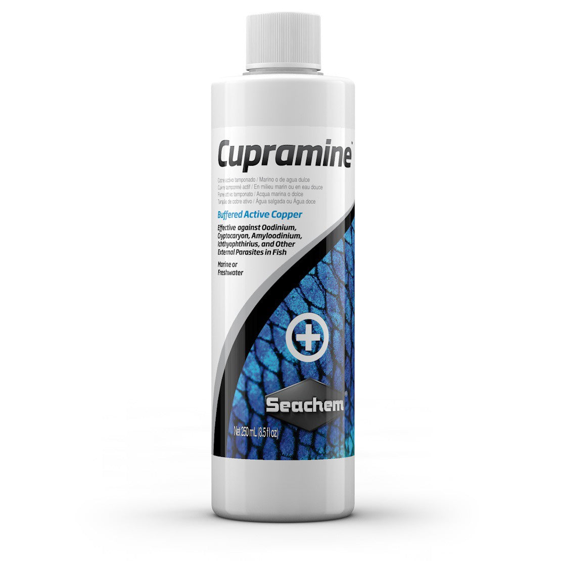 Seachem Cupramine Aquarium Water Treatments