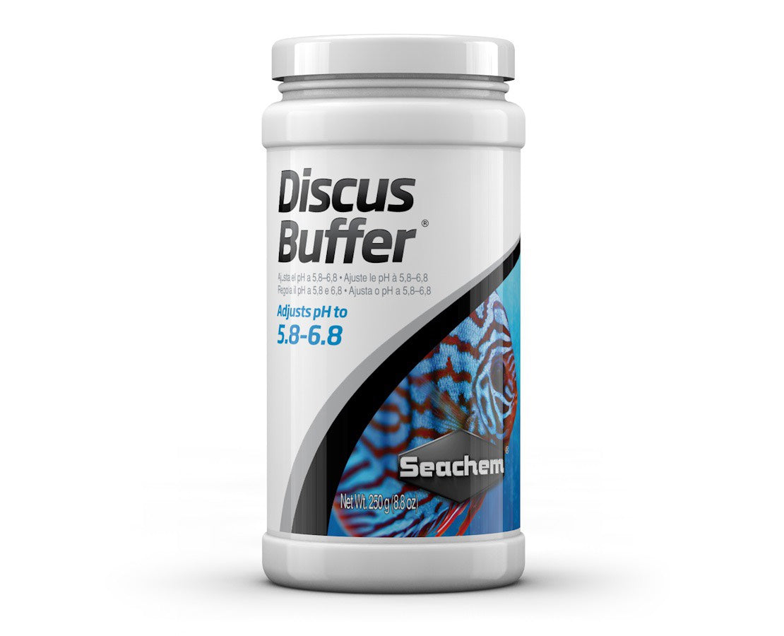 Seachem Discus Buffer (250G) - Perfect Ph & Soft Water For Healthy Thriving Fish! Additives