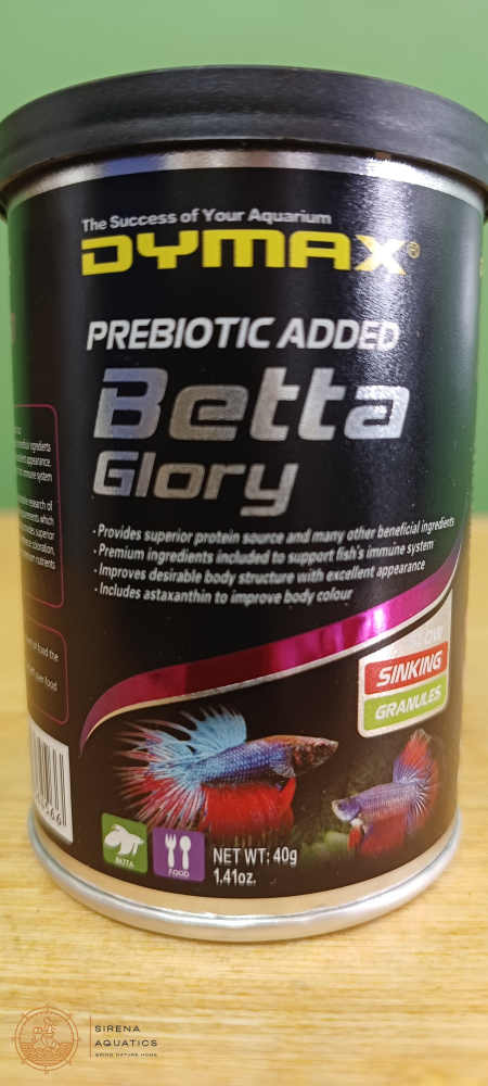 Dymax Betta Glory 40G Fish Food