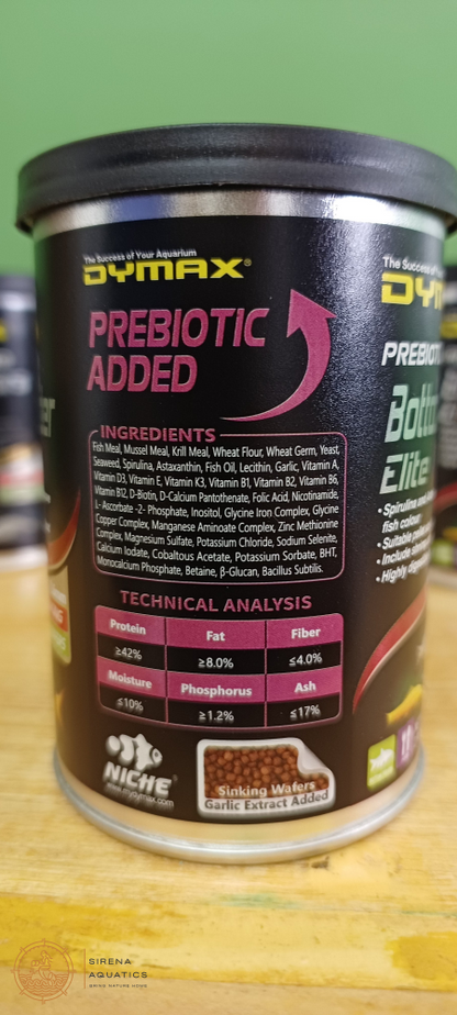 Dymax Bottom Feeder Elite Sinking Mini Wafers Fish Food