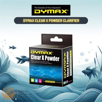 Dymax Clear X Powder - Water Clarifying Solution For Aquariums Aquarium Treatments